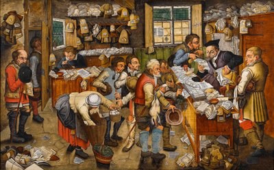The Payment of the Tithes by Pieter Brueghel the Younger
